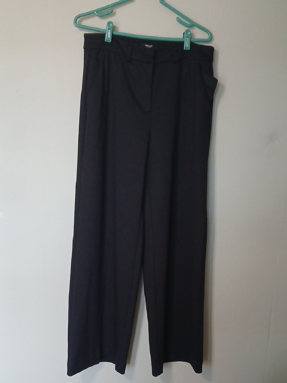 Simply Vera Vera Wang Black Wide-Leg Dress Pants Size 10